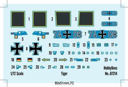 Hobby Boss 87214 Tiger UHT (German) 1/72 – Bild 6