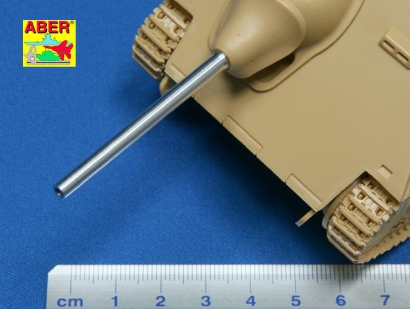 Aber 35L-077 German 75 mm Pak39 L/48 barrel for Hetzer or E10 1/35 – immagine 3