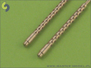Master AM-48-022 Japanese Type 97 7,7mm machine gun barrels (2pcs) 1/48 – immagine 2