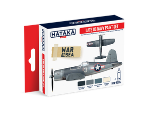 Hataka HTK-AS05 Late US Navy paint set 4x17ml – image 3
