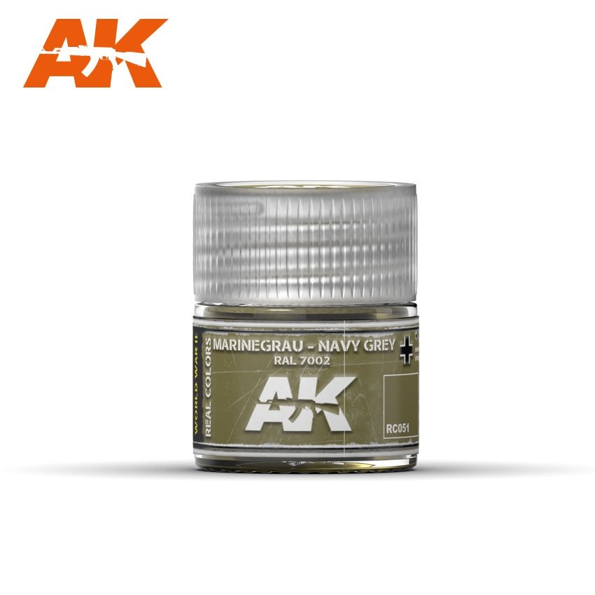 AK Interactive RC051 MARINEGRAU – GRIS MARINE RAL 7002 10 ml