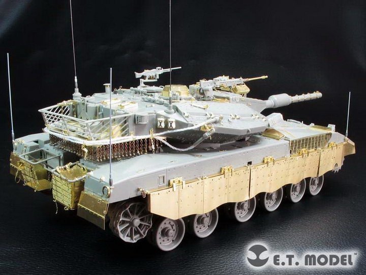 E.T. Model E35-246 Israeli Merkava Mk.3D Late LIC MBT (For MENG TS-025) 1/35 – Bild 7