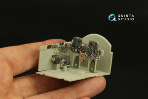Quinta Studio QD32187 P-47D Thunderbolt Bubbletop (Late) 3D-Printed coloured Interior on decal paper (Trumpeter) 1/32 – Bild 9
