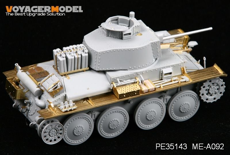 Voyager Model PE35143 WWII Pzkpfw 38t AusfG (For DRAGON 6290) 1/35 – zdjęcie 3