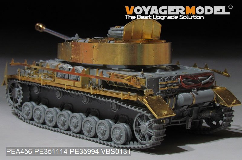 Voyager Model PEA456 WWII German Panzer.IV Ausf.H-J Late Version Schurzen (GP) 1/35 – zdjęcie 4