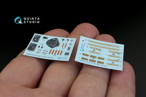 Quinta Studio QD48078 Fi-156 3D-Printed &amp;amp; coloured Interior on decal paper (for Tamiya kit) 1/48 – zdjęcie 2