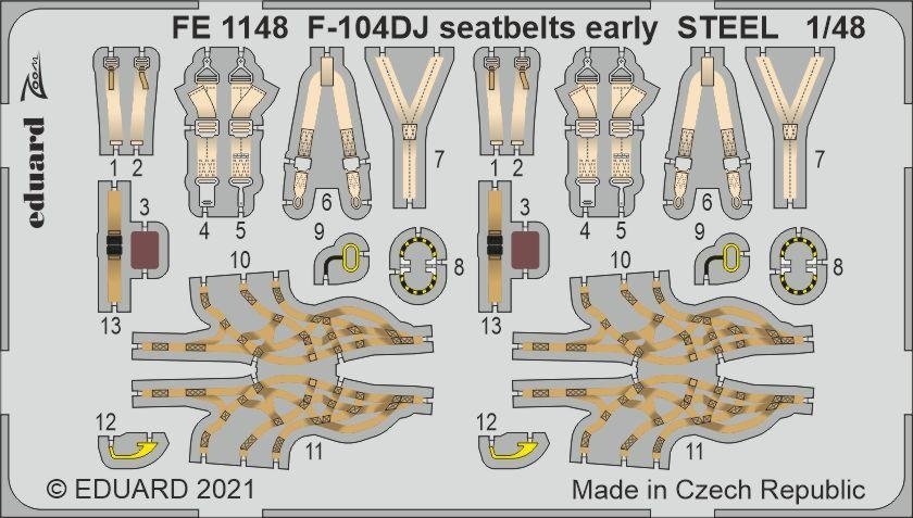 Eduard BIG49282 F-104DJ KINETIC 1/48 – Bild 4