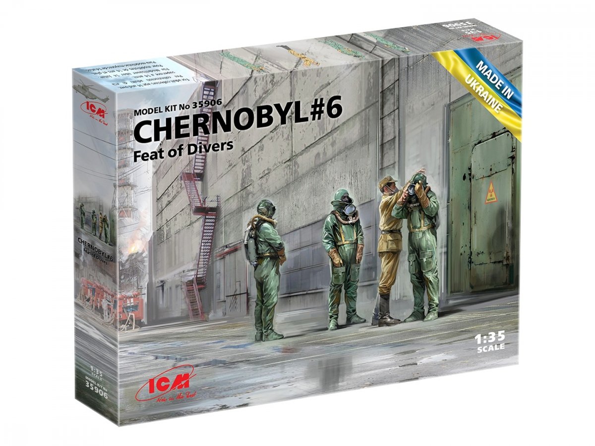 ICM 35906 Chornobyl #6 Feat of Divers 1/35 – Bild 2