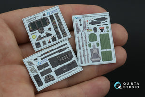 Quinta Studio QD48513 MiG-35 3D-Printed coloured Interior on decal paper (HobbyBoss) 1/48 – immagine 3