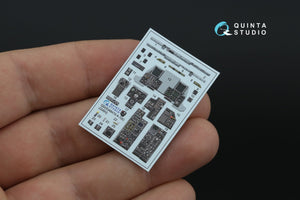 Quinta Studio QDS-48474 A-10C 3D-Printed coloured Interior on decal paper (GWH) (Small version) 1/48 – Bild 5