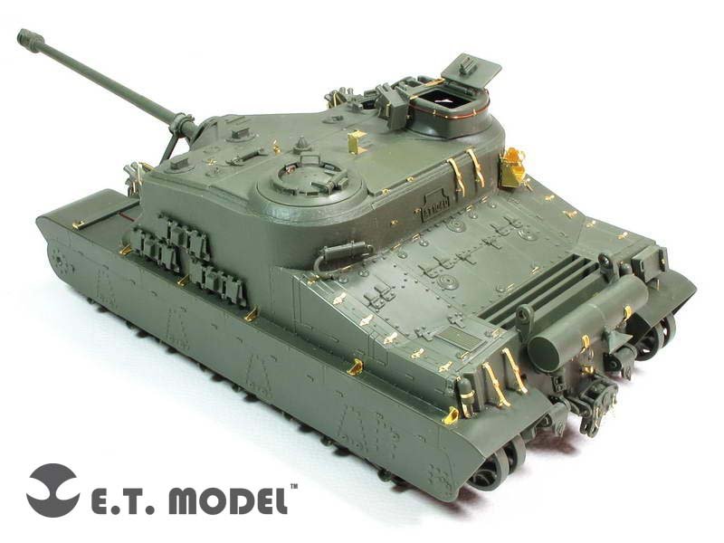 E.T. Model E35-156 WWII British Heavy Assault Tank A39 Tortoise (For Meng TS-002) 1/35 – Bild 5