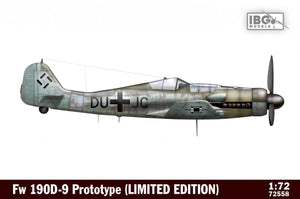 IBG 72558 Prototype Fw 190D-9 (ÉDITION LIMITÉE, comprendra des pièces imprimées en 3D supplémentaires) 1/72