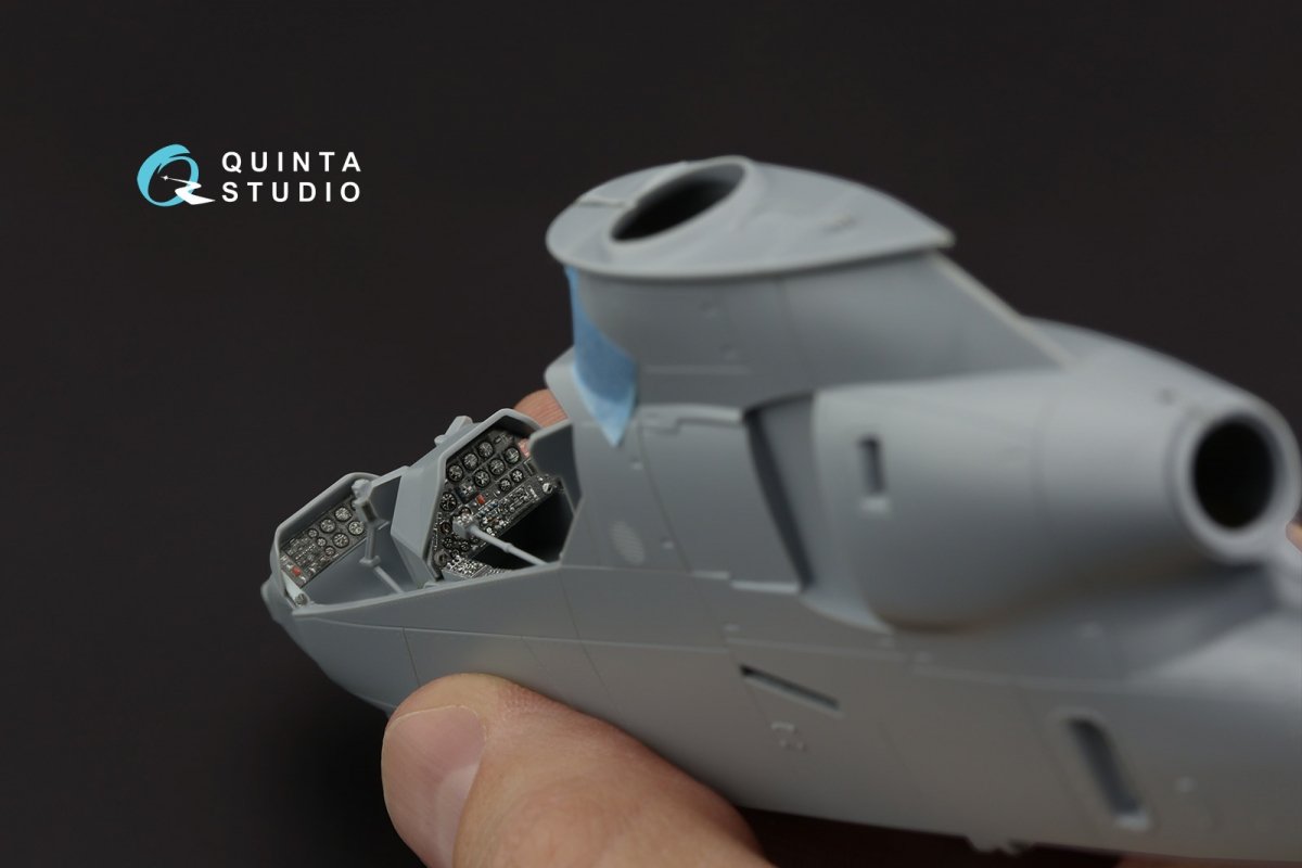 Quinta Studio QD48331 AH-1G 3D-Printed &amp;amp; coloured Interior on decal paper (Special Hobby) 1/48 – Bild 9