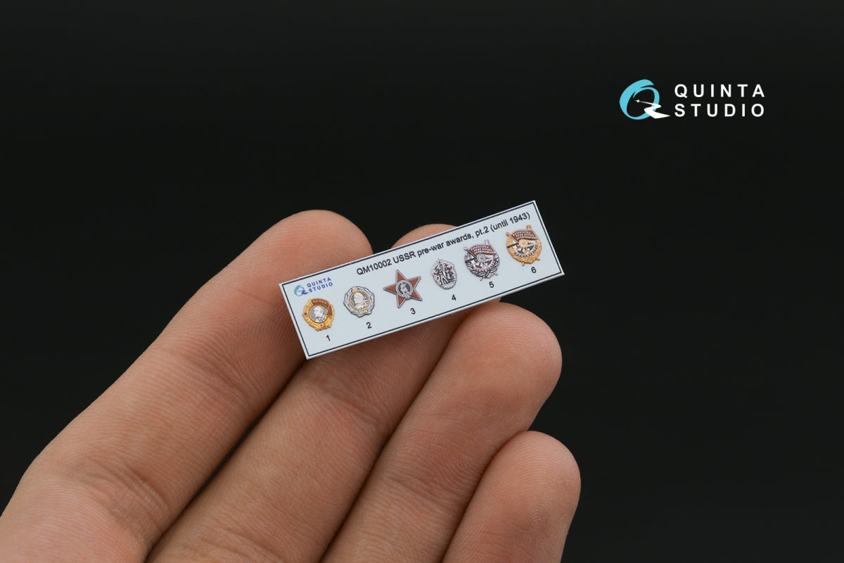 Quinta Studio QM10002 USSR pre-war awards, pt2 (until 1943) 1/10 – immagine 2