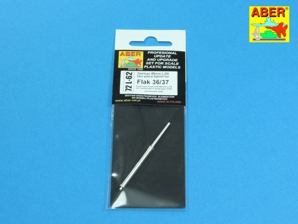 Aber 72L-62 German 88mm L/56 two-piece barrel for Flak 36/37 1/72 – Bild 9