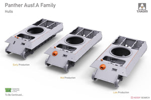 Takom 2098 Panther Ausf. A mid-early prod. (full interior) 1/35 – immagine 3