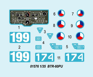Trumpeter 01576 BTR-60P BTR-60PU 1/35 – image 3