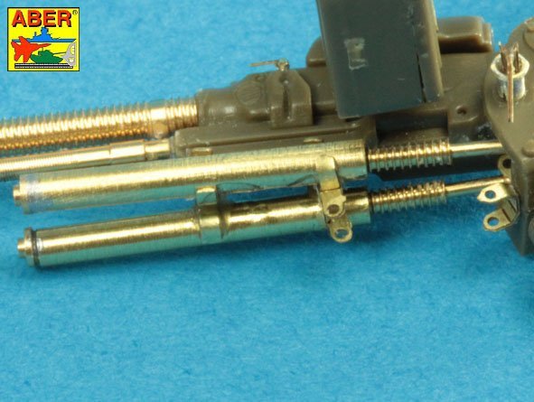 Aber 35L-114 Barrel for Russian 12,7mm heavy machine gun DShK, WWII version (JS-2:; JS-3; JSU-152) 1/35 – Bild 20