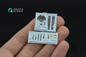 Intérieur imprimé en 3D et coloré sur papier décalcomanie Quinta Studio QD48523 A-4E (Hasegawa/Hobby2000) 1/48 – image 6