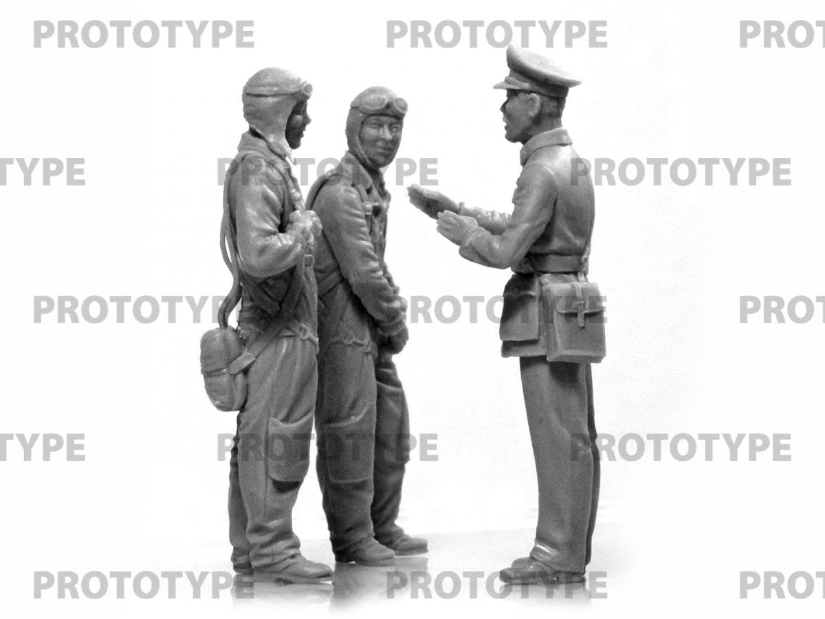 ICM 32115 WWII China Guomindang AF Pilots 1/32 – Bild 5