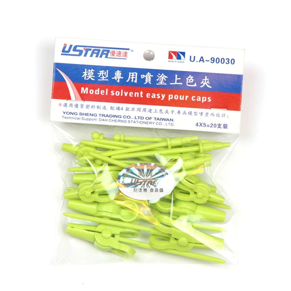 Kit de clips U-Star UA-90030 20 en 1 (ensemble de 20 clips de peinture)