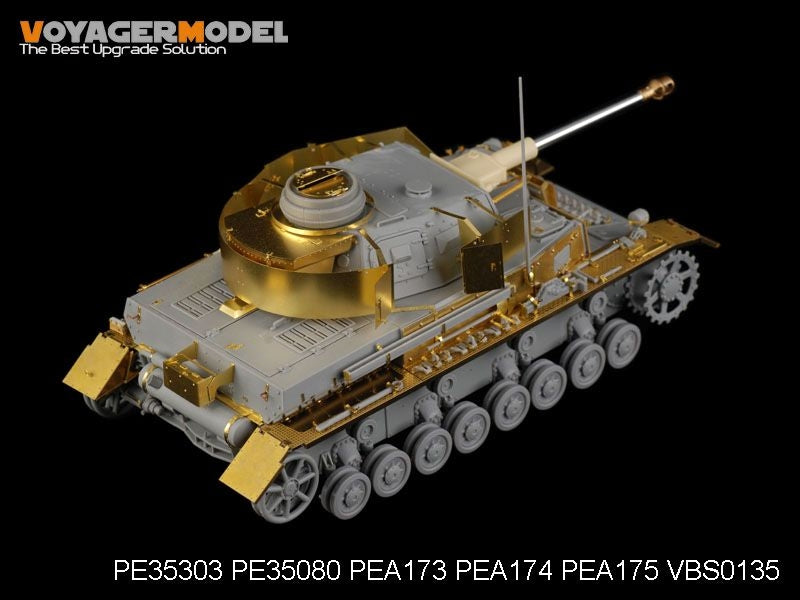 Voyager modèle PE35303 Panzer allemand de la seconde guerre mondiale.IV Ausf.D mit 75mm Kw.K.40 L/43 basic pour DRAGON 6330 1/35 – image 4