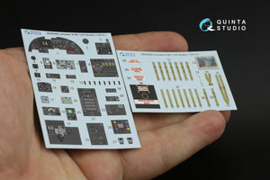 Intérieur imprimé en 3D et coloré sur papier décalcomanie Quinta Studio QD48248 Lancaster B Mk.I (HK Models) 1/48 – image 2