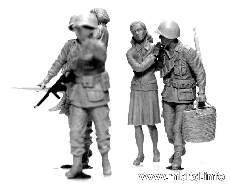 Master Box 3578 FRANCE 1944 1/35 – zdjęcie 4