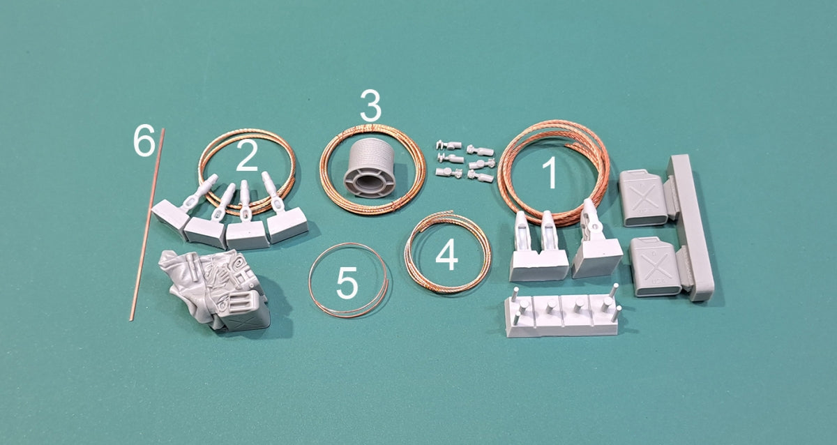 Eureka XXL ER-3572 Zestaw waloryzacyjny do M728 Combat Engineer Vehicle dopasowany do AFV Club 35254 / Upgrade kit for the M728 Combat Engineer Vehicle fit to AFV Club 35254 1/35 – Bild 2