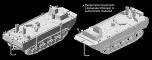 Dragon 7490 Panzerfahre Gepanzerter Landwasserschlepper Prototype Nr.II 1/72 – Bild 6