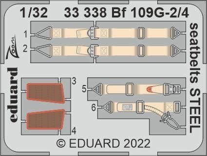 Eduard BIG33148 Bf 109G-2/4 REVELL 1/32 – image 2
