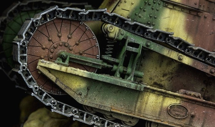Meng Model TS-011 FRENCH FT-17 LIGHT TANK (RIVETED TURRET) 1/35 – Bild 8