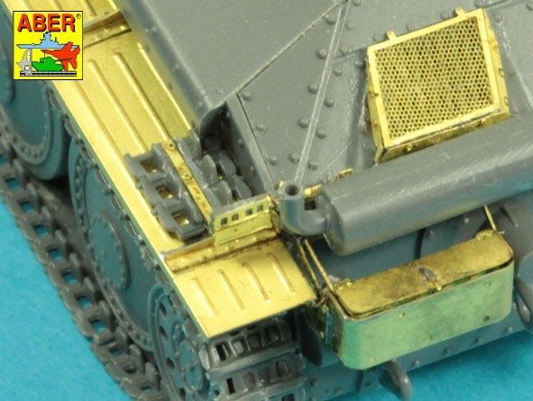 Aber 48041 Pz.Kpfw..38 (t) Ausf. E/F/G Niemiecki czołg Pz.38 (t) cz.2-błotniki / German tank Pz.Kpfw. 38 (t) Ausf.. E/F/G Vol.2-Fenders 1/48 – Bild 7