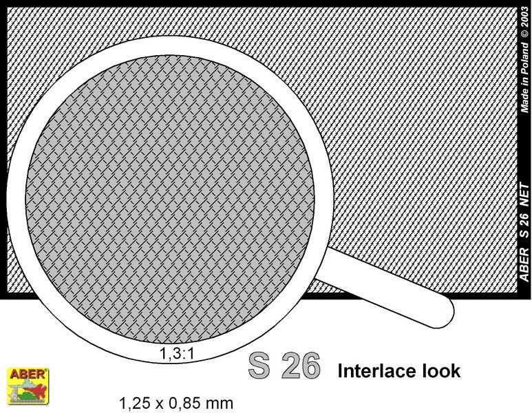 Aber S-26 Net with interlaced mesh 0,8 x 0,8 mm – imagen 2