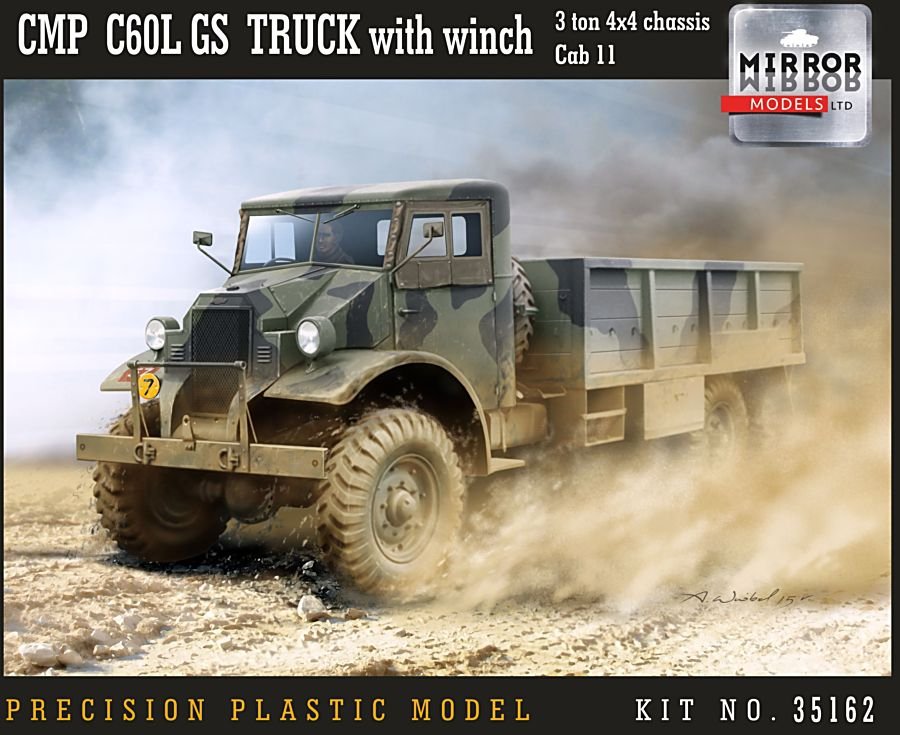 Modèles de miroirs 35162 CMP CHEVROLET C60L GS WINCH (1/35)