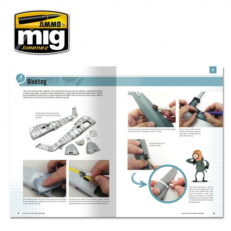 AMMO of Mig Jimenez 6030 MODELLING SCHOOL: AN INITIATION TO AIRCRAFT WEATHERING (English) – Bild 7