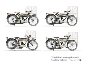 Copper State Models B35-001 British Motorcycle Tr.Model H 1/35 – Bild 2