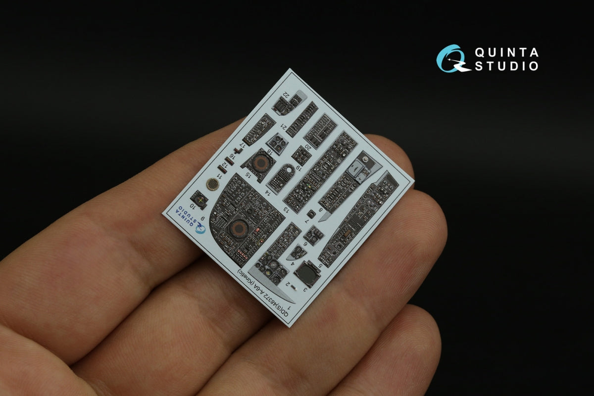 Quinta Studio QD48372 A-6A 3D-Printed &amp;amp; colored Interior on decal paper (Kinetic) 1/48 – image 6