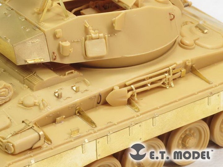 E.T. Model E35-136 WWII US Light Tank M-24 chaffee (Early Prod.) For Bronco 35069 1/35 – immagine 6