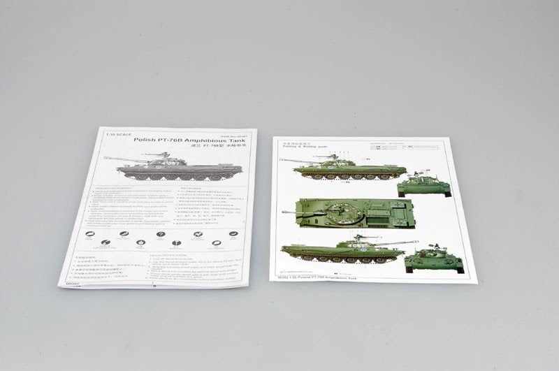 Trumpeter 00382 Polish PT-76B Amphibious Tank 1/35 – immagine 8