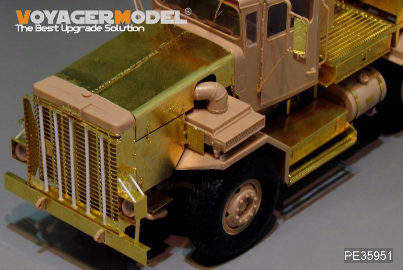 Voyager Model PE35951 Modern US Army M911 C-HET &amp;amp;M747 Heavy Equipment Semi-Trailer For MENG SS-013 1/35 – Bild 22