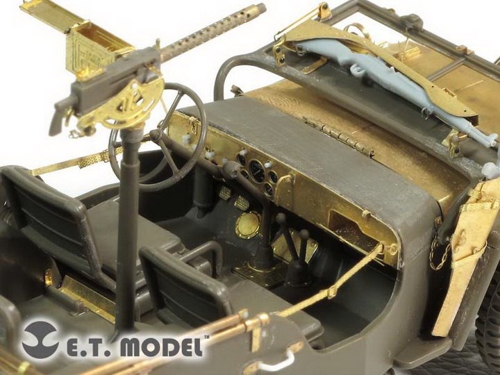E.T. Model E35-126 WWII U.S. Willys MB Jeep (For TAMIYA 35219) 1/35 – Bild 7