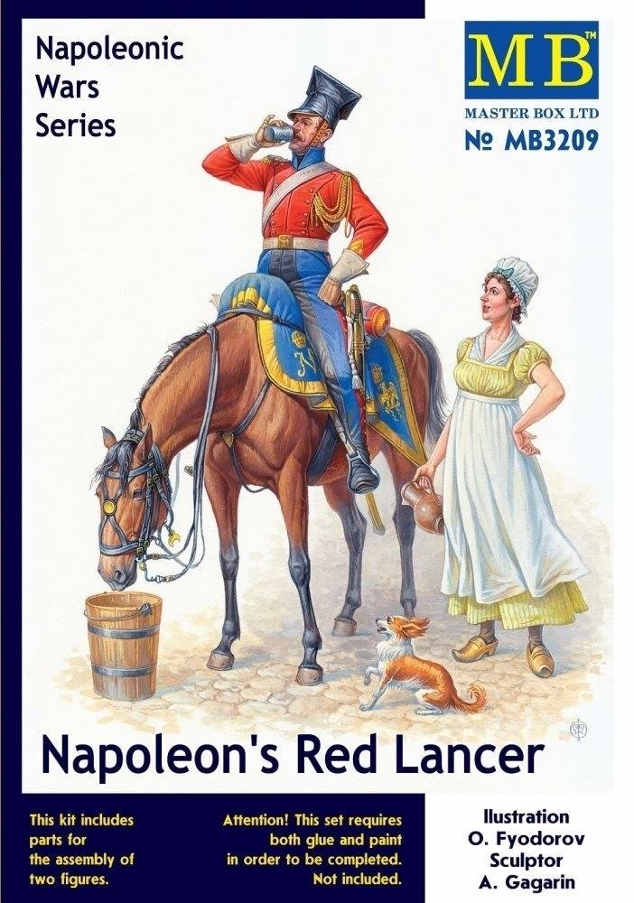 Master Box 3209 Lancier rouge de Napoléon Série Guerre napoléonienne 1/24
