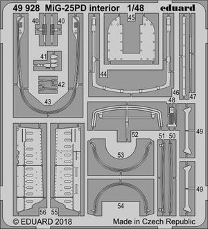 Eduard BIG49206 MiG-25PD 1/48 ICM – image 3