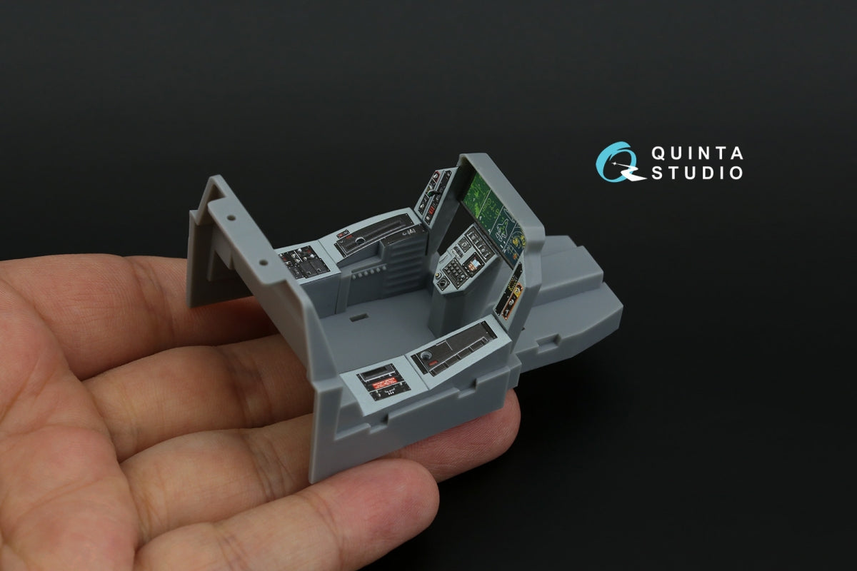 Quinta Studio QD32213 F-35B 3D-Printed &amp;amp; coloured Interior on decal paper (Trumpeter) 1/32 – immagine 11