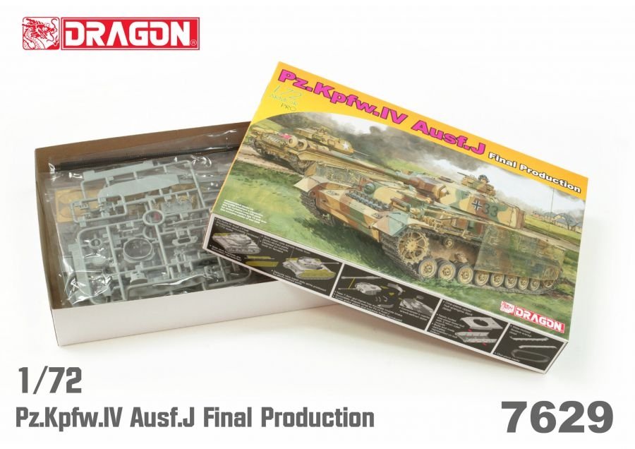 Dragon 7629 Pz.Kpfw.IV Ausf.J Final Production 1/72 – imagen 8