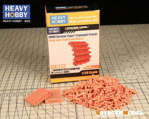 Heavy Hobby PT35005 WWII German Tiger I Transport Tracks 1/35 – Bild 2