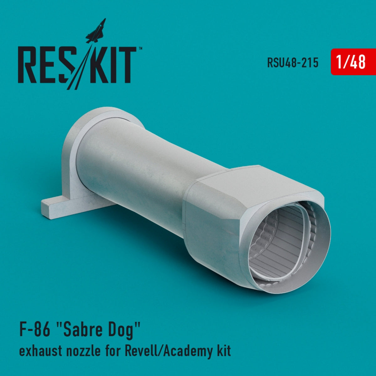 RESKIT RSU48-0215 ​​F-86 SABER DOG EXHAUST NOZZLE FOR REVELL/ACADEMY KIT 1/48