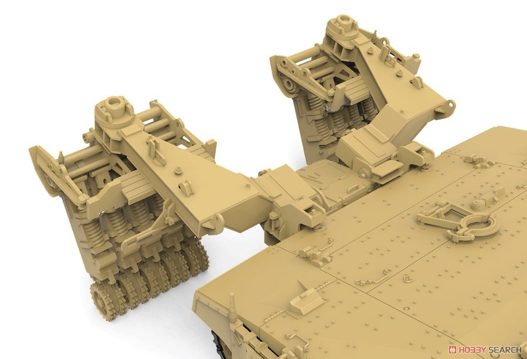 Meng Model TS-049 Israel Main Battle Tank Merkava Mk.4/4LIC w/Nochri-Kal Mine Roller System 1/35 – immagine 3