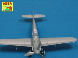 Aber A72 006 Armament for German fighter Me 109G-5 to K-6 1/72 – immagine 8